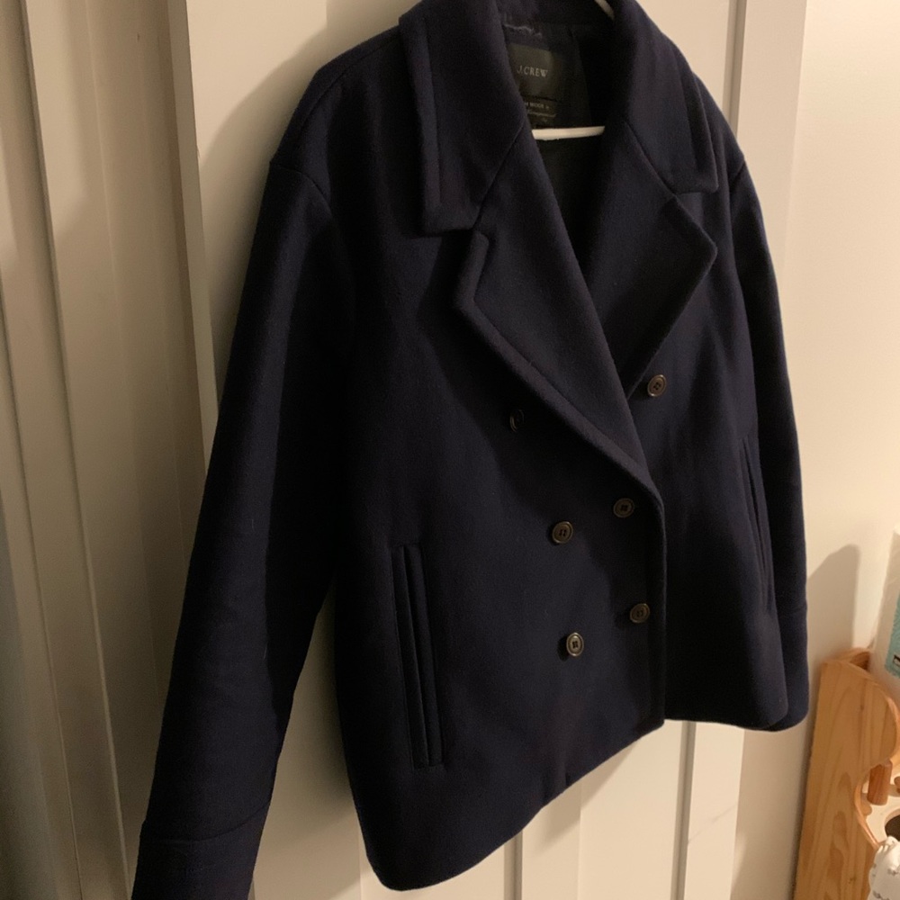 J. Crew Wool Melton peacoat